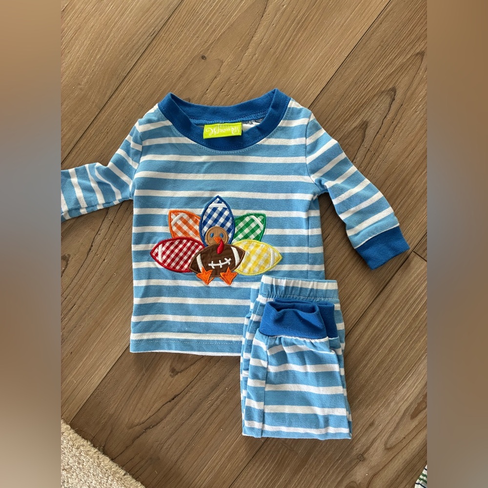 Classic Whimsy Turkey Football Set